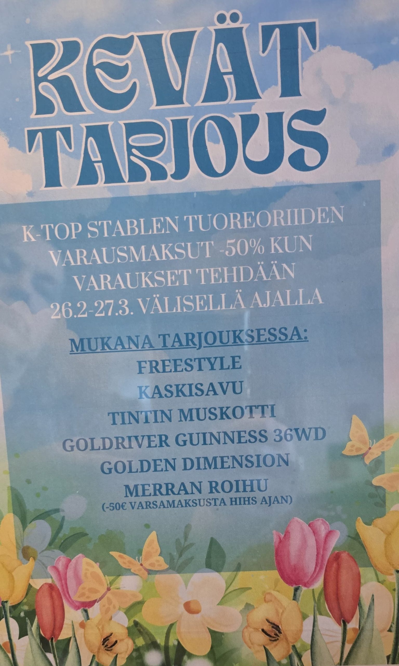 kevät tarjous- kuva